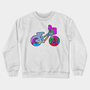 Kids Bike Adventure Crewneck Sweatshirt